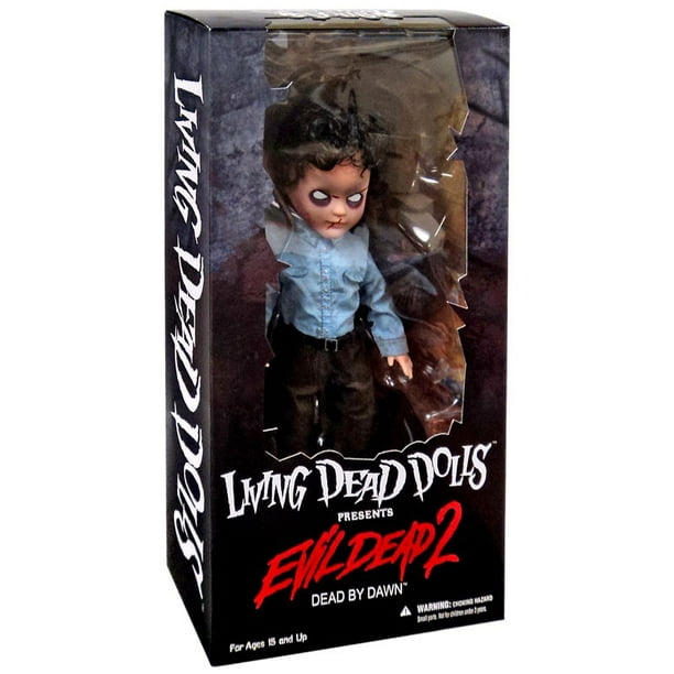 Mezco Living Dead Dolls Evil Dead 2 ASH 10" Doll Dead by Dawn Movie New Horror